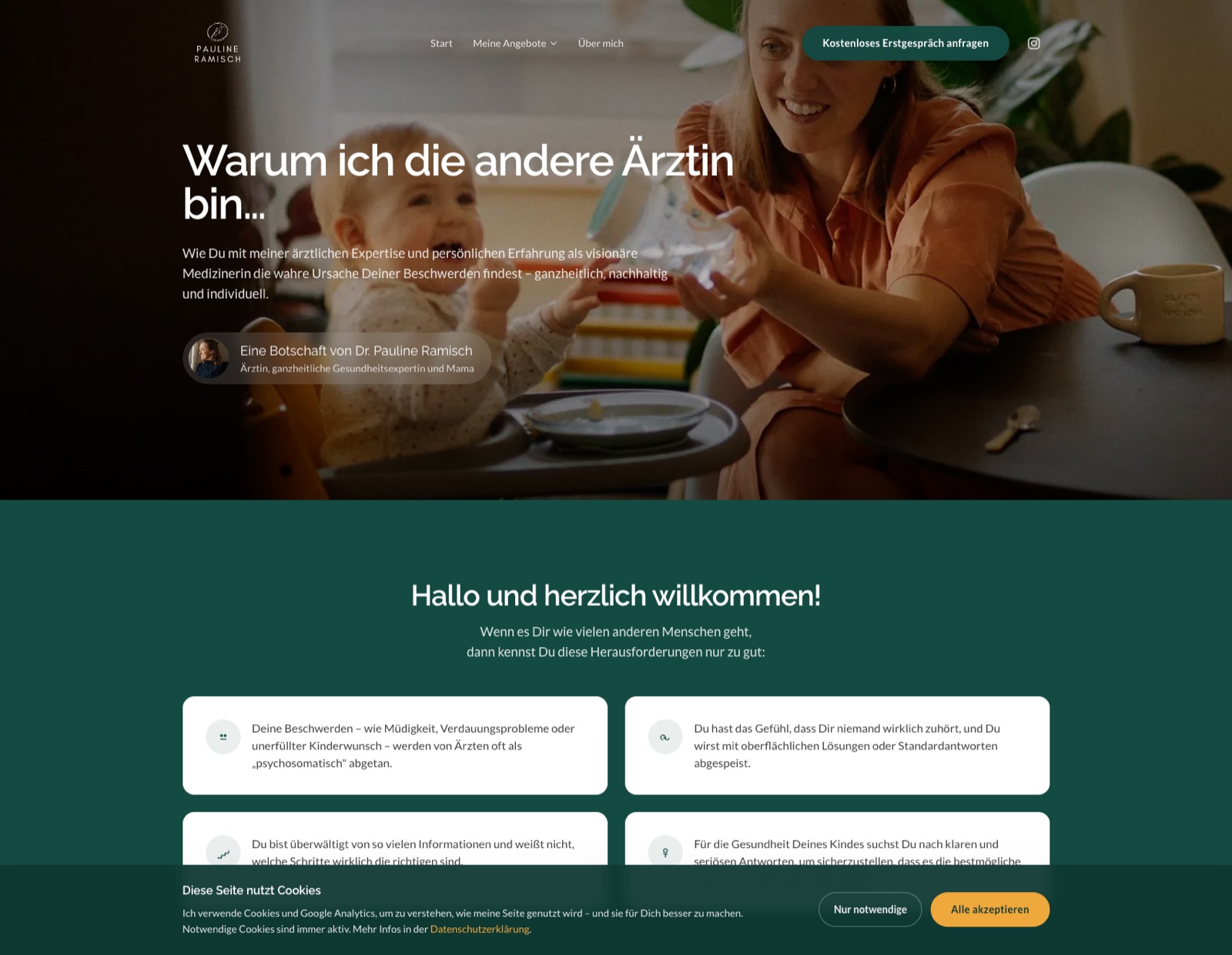 Website Dr. Pauline Ramisch