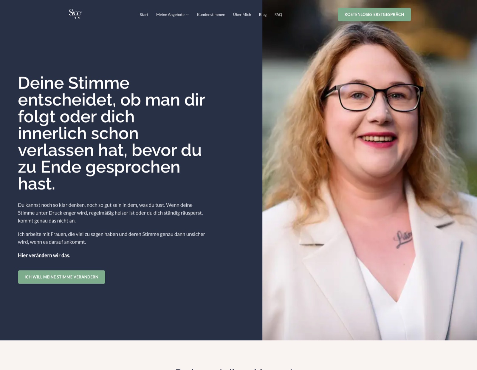 Website Die Stimmakademie