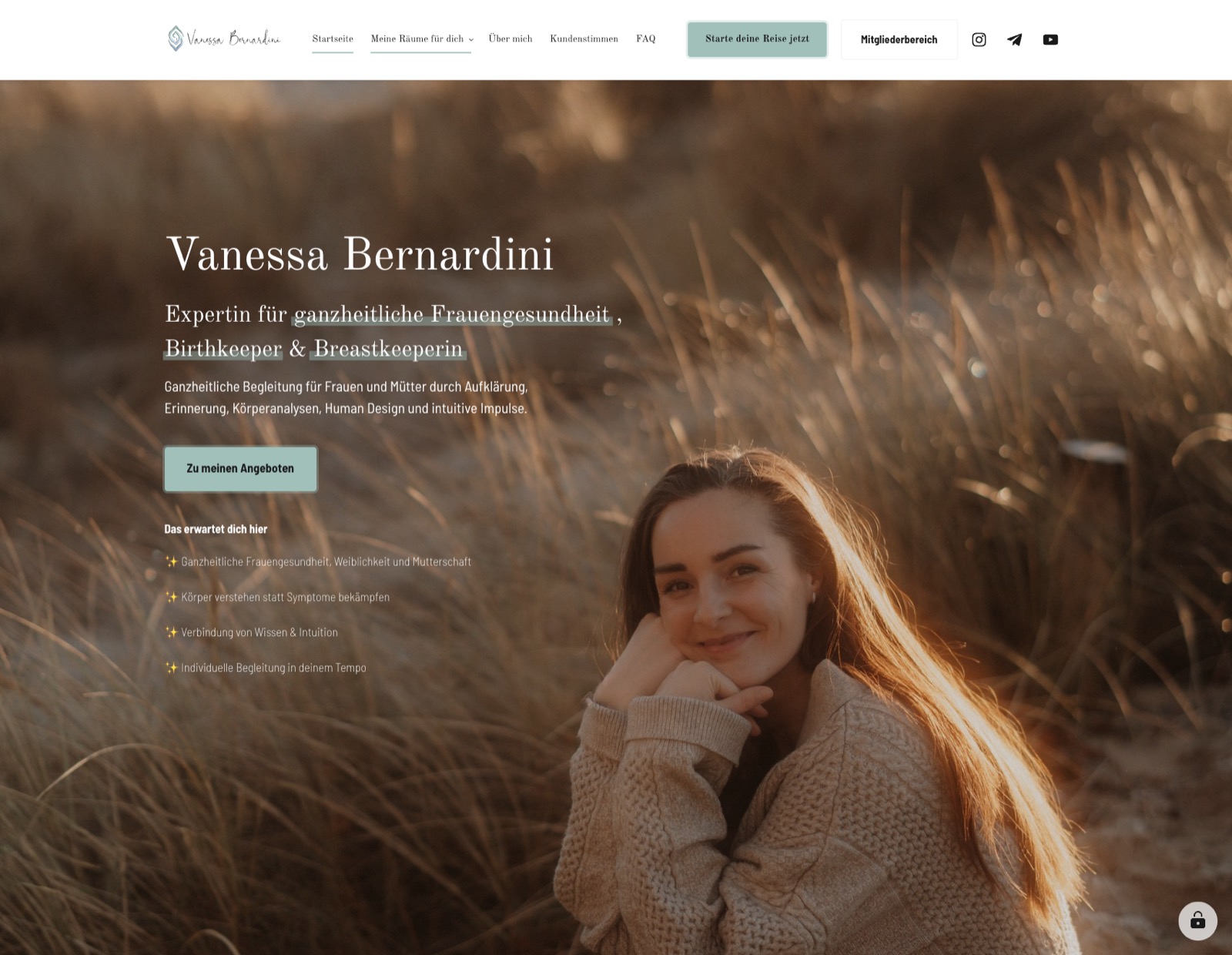 Website Dr. Weber, Implantologie